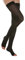 Relaxsan Basic 970A (Schwarz 1/S) Stützstrümpfe damen 22-27 mmHg, mit Silikonband und offener Spitze 280 den