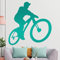 KIWISTAR BMX - Fahrer Silhouette fahren springen Wandtattoo in 6 Größen - Wandaufkleber Wall Sticker