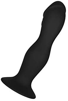 EIS 'Suction Hero' Biegsamer Dildo mit Saugfuß 16 cm | Sex Toys | Anal-Toy aus weichem Silikon | Realistisches Eichel-Design | Extrem Analplug Dildo | Sexspielzeug | Hautfreundlich | Leise