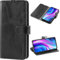 Mulbess Custodia per Xiaomi Redmi Note 8 PRO, Custodia Magnetica Flip con Chiusura, Sintetica Portacellulare Protezione, Vintage Nero