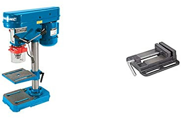 Silverline 262212-350W 250mm (10) DIY Bench Drill Press 230V & 292674 Drill Press Vice 100 mm