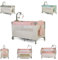Cangaroo, lettino da viaggio Indiana Playpen due livelli materasso Cambio borsa, colori:rosa