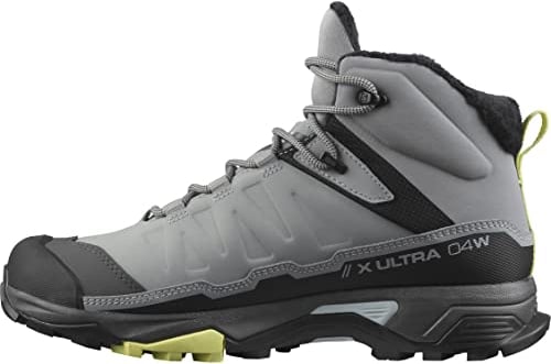 Salomon Damen Trekking Shoes,Winter Boots, Monument Black Charlock, 41 1/3 EU