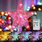 PhilzOps Albero di Natale Topper Interno 11 LED 19.4cm RGB Natale Stella Luci Impermeabile Stella Topper con Telecomando Timer per Natale Albero Esterno Festival Casa Tavolo Camera Decorazioni