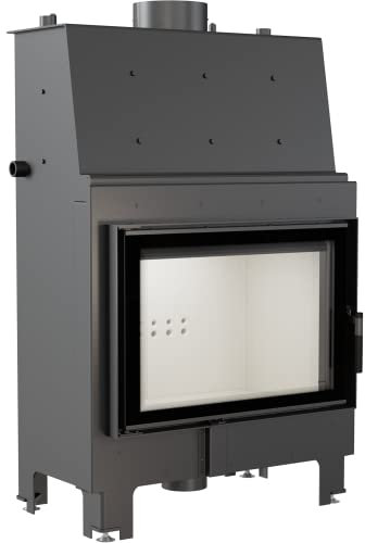 KRATKI Wasserführender Kamineinsatz MBO 15kW Ø200 BImSchV 2 EEK A+ schwarz