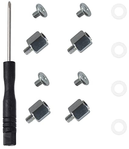 LIPSTICK 1Set Ngff Nvme Ssd Standoff M.2 Ngff/Nvme Schraube Set Stand Schraube Sechskantmutter für A-Suus M.2 SSD