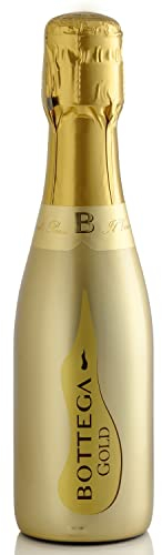 Bottega - Gold Prosecco DOC - 11% ABV - 20cl - Bottega Prosecco - Sparkling Wine - Ideal Prosecco Gift - Soft & Elegant - Refined & Fruity