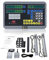 2 Axis DRO Digital Readout kit, Multi-Functional Digital Readout with Linear Glass Scale for Lathe Milling EDM Maschine (200mm+950mm)