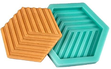 Vassoio per gioielli in silicone Stampo per colata in resina epossidica stampo per teiera vassoio vassoio da tè decorazione stampo per gioielli stampi in silicone