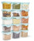 BELLE VOUS 15er Pack stapelbare Vorratsdosen mit Deckel - 15er Set luftdichte Aufbewahrungsbox für Lebensmittel - 650ml Kunststoff Dosen mit Deckel - Aufbewahrungsdosen aus Plastik