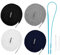 Kordel für Jogginghose,4 Stück 130cm Kordelzug für Hoodie,Universal Polyester Band Kordelzug,Kordelenden Metall Ersatz-Saiten mit 3 Einfädler,Geeignet für Hoodies,Jacken,Sweatshirts,Einkaufstaschen