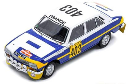 SPARK 1/43 S5632 Peugeot 504 - Winner Rallye Codasur 1979 Diecast Modellcar