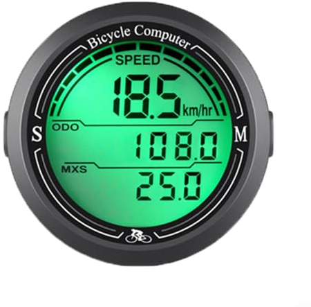 Sileduove Outdoor Cycling Wireless GPS Bike Computer Wasserdicht Fahrrad Tachometer