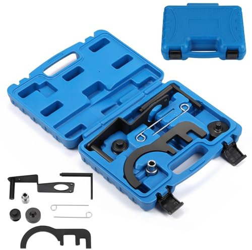 GEARLEADER Set di strumenti per la messa in fase del motore a catena diesel, set di strumenti di bloccaggio compatibile con motori a catena BMW N47/N47S/N57/N57S 2.0 3.0 2007-2012