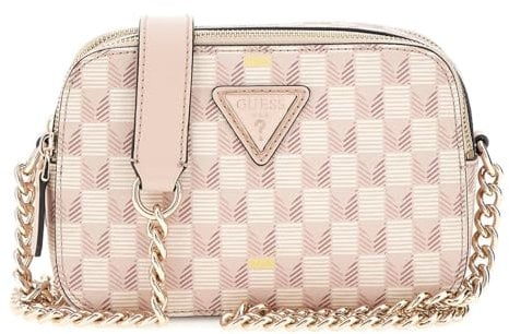GUESS Damen G Wave Camera Crossbody Umhängetasche, Rouge-Logo