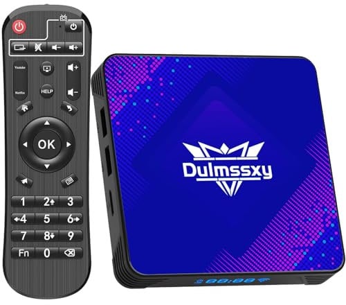 Android 13.0 TV Box,4GB RAM 32GB ROM RK3528 Quad-Core 64bit Smart TV Box,Support 2.4G/5G WiFi6 10/100M Ethernet BT5.0 USB 3.0 DLNA H.265,Cortex-A53 Mali 450 MP2 GPU HDMI2.0 8K TV Box