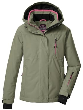 Killtec Mädchen Ksw 205 Grls Ski Jckt Skijacke/Funktionsjacke mit Kapuze und Schneefang (1er Pack)