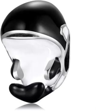 Killerwal Orca Charm Perle Ozean Meerestier Echt 925 Sterling Silber Kompatibel Armband