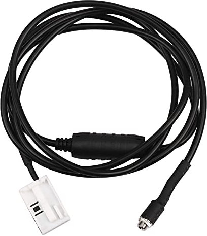 Sctecoau Auto AUX Audio Kabel Anschluss mit Widerstand 1,5M 12 Pin für E60 E61 E63 E64 E65 E66 E81 E82 E83 E87 E88 E90 E91 E92 E93