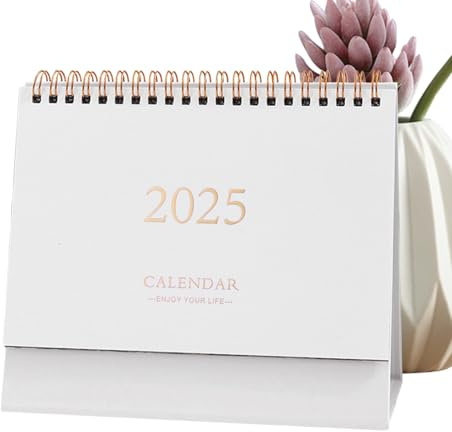 Desk Planner Organizer - 18 Month Management Academic Year Appointment Book Student Teacher Desk Gadget Daily Planning Tool