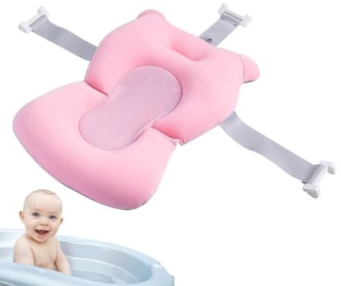 Babys Badekissen,Einsatz Babywanne Badewanneneinsatz,Säuglings Neugeborene Badewannensitz,Babybadewanne Badesitz