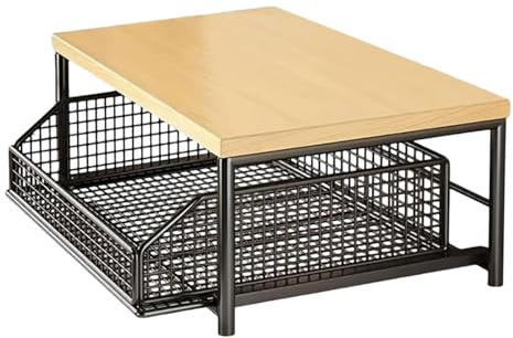 Nuyhadds Organizador vertical: 2 niveles de almacenamiento, estante de cocina multiusos, duradero, compacto | Barra de ducha, apartamento hogar, lavandería para ducha, apartamento, casa, lavandería