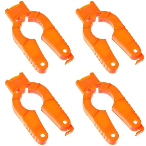 Abrebotellas de Plástico,4 PCS Abrebotellas Multifuncional 3 en 1 de Plástico Abridor de Botellas y Latas Abridor de Botellas de Agua para Personas Mayores Manos Débiles o Artritis