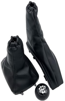 Schaltknauf Manueller Handbremshebel-Schaltmanschette Mit Staubschutzhülle Für Opel Für Astra II G Für Zafira A 1998–2010(3pcs)