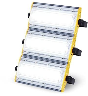 GJGHKLHL Lumières d'inondation Projecteur extérieur Lumière d'extérieur de Jardin LED, Taille: Lampe 150W(Cool White,50W)