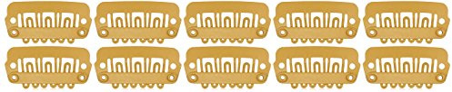 Balmain DoubleHair Clips, beige, 1er Pack, (1x 10 Stück)