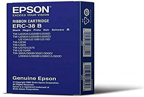 Epson Black Fabric Ribbon TMU/TM/IT Printer Ribbon