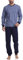 Timone Pigiama Uomo TI30-107 (2074/03 Blu Scuro, L)