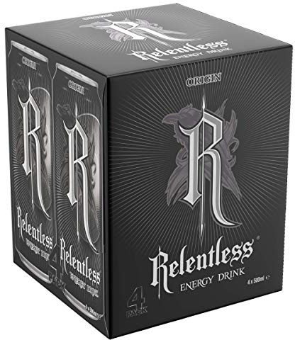 Relentless Origin Energy Drink, 4 x 500ml