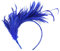 DAIFINEY Haarschmuck Kopfschmuck Feder Mode Haarbänder Haarspangen haarreif Kopfbedeckungen Blumenkranz Braut Kopfschmuck Schleier Kranz Schleier Hochzeit Haarschmuck Blau/Blue