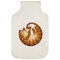 'Curled Up Ginger Cat' Hot Water Bottle Cover (HW00008955)