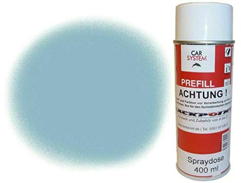 Lackpoint 2 Komponenten Spraydose 400ml Autolack DDR Gletscherblau Glanz Trabant IFA