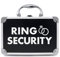 THE RING LEGEND Ring-Sicherheits-Ringträger-Aktentasche mit gepolsterten Schlitzen zum Halten von Ringen – Ringträger-Geschenke – Hochzeitsring-Sicherheits-Etui für Kinder – Spezialagent Ringträgerbox