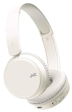 JVC Auricular On-Ear BT Blanco HA-S36W-W-U, Negro