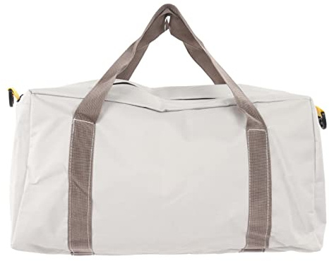 Wide Mouth Tool Bag with Large Capacity, Wear Resistant Canvas, Portable and Universal for Electricians, Plumbers, Mechanics (18in)