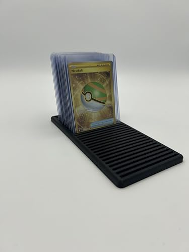 Generisch Cardholder Kartenhalter Ständer Aufsteller 30 Karten für TCG Toploader Pokemon Magic Disney Lorcana