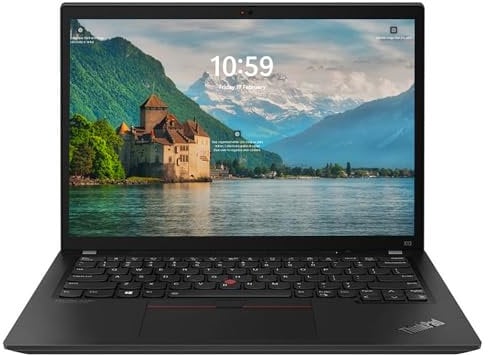 New ThinkPad, Touchscreen Full HD13.3 Display, AMD Ryzen 5 CPU, 8GB RAM, 500GB SSD, Lifetime MS Office 2021 Pro Plus, Backlit Keyboard - Windows 11 Pro, Black
