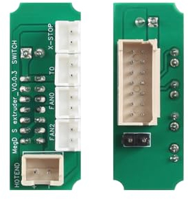 BCZAMD Anycubi i3 Mega S Pro 3D-Drucker aufgerüstet Zubehör - Original BL Touch Nivellierung Pin und Extruder Transfer Adapter Platte Board: Ersatzteil mit Mega-i3 Mega-S Druckprojekt 2pcs
