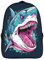 XVSAREIDG Shark Schulrucksack Mädchen Teenager Schul Rucksack Grundschule Schulranzen Kinder Schultasche Casual Daypacks School Bag 40x28x16cm