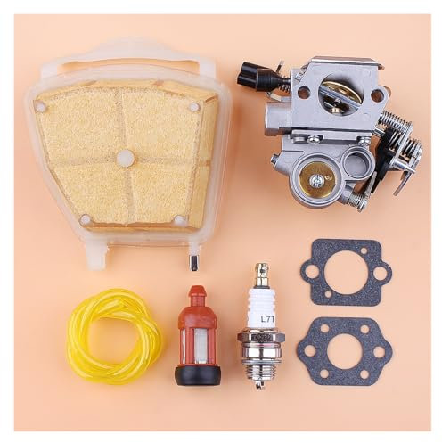 Kit de ajuste de carburador for motosierra Stihl MS311 MS391 MS362, filtro de combustible de aire, piezas de repuesto for motosierra de gasolina Motosierra