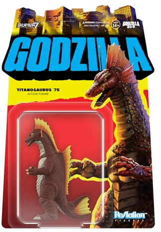 Super7 Toho Reaktionsfiguren Wave 07, Titanosaurus, Actionfigur