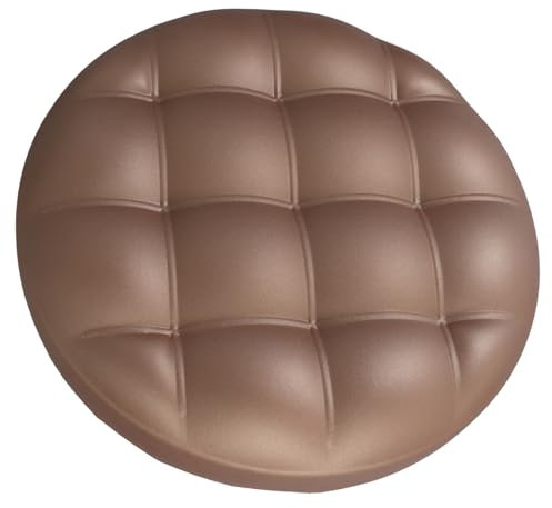 Lurrose Sitzauflage Aus Pu Für Hocker Sitzkissen Für Barhocker Und Stühle Runde Polsterung Als Schutz Für Garten Und Restaurant Ersatzteil Als Matte Für Kantinenstühle