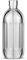 aarke To-Go Bottle Edelstahl Trinkflasche für stille & sprudelnde Getränke, kompatibel mit Aarke Carbonator Pro, Doppelwandig & vakuumisoliert, auslaufsicher & spülmaschinenfest, 800ml