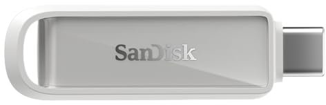 SanDisk Phone Drive for USB Type-C devices 512GB (for smartphones, tablets, and computers, speeds up to 150MB/s, autobackup, data recovery) Arctic White