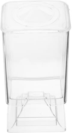 SAFIGLE Cotton Pad Holder Nail Wipe Dispenser Makeup Removers Organizer Dustproof Base for Home and Salon