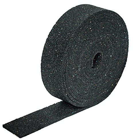 Gummimatten als Fliesenträger auf einer Rolle von 10 m – Breite 100 mm, Dicke 10 mm von Garten